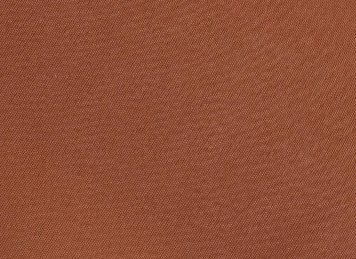 Dekbedovertrek 140x220cm - katoen - terracotta excl. kussenslopen