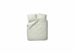 Dekbedovertrek 240x200/220cm - percale katoen - ecru