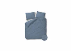Dekbedovertrek 240x200/220cm - tetra katoen - jeans