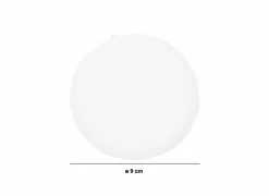 Deurklinkstopper Ø4cm - kunststof - wit set van 6