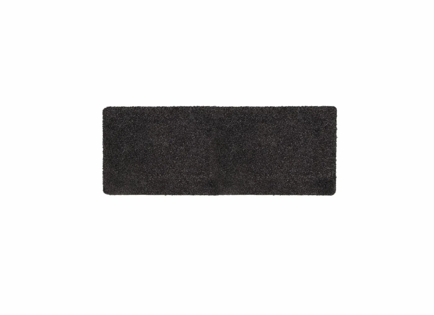 Deurmat Absorb 50x200cm - katoen - zwart
