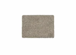 Deurmat Absorb 55x85cm - katoen - beige & grijs