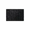 Deurmat Decosoft 50x75cm - microvezel - zwart & wit