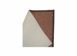 Deurmat Eco-clean 67x90cm - polyamide - bruin