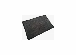 Deurmat Eco-clean 39x58cm - polyamide - zwart