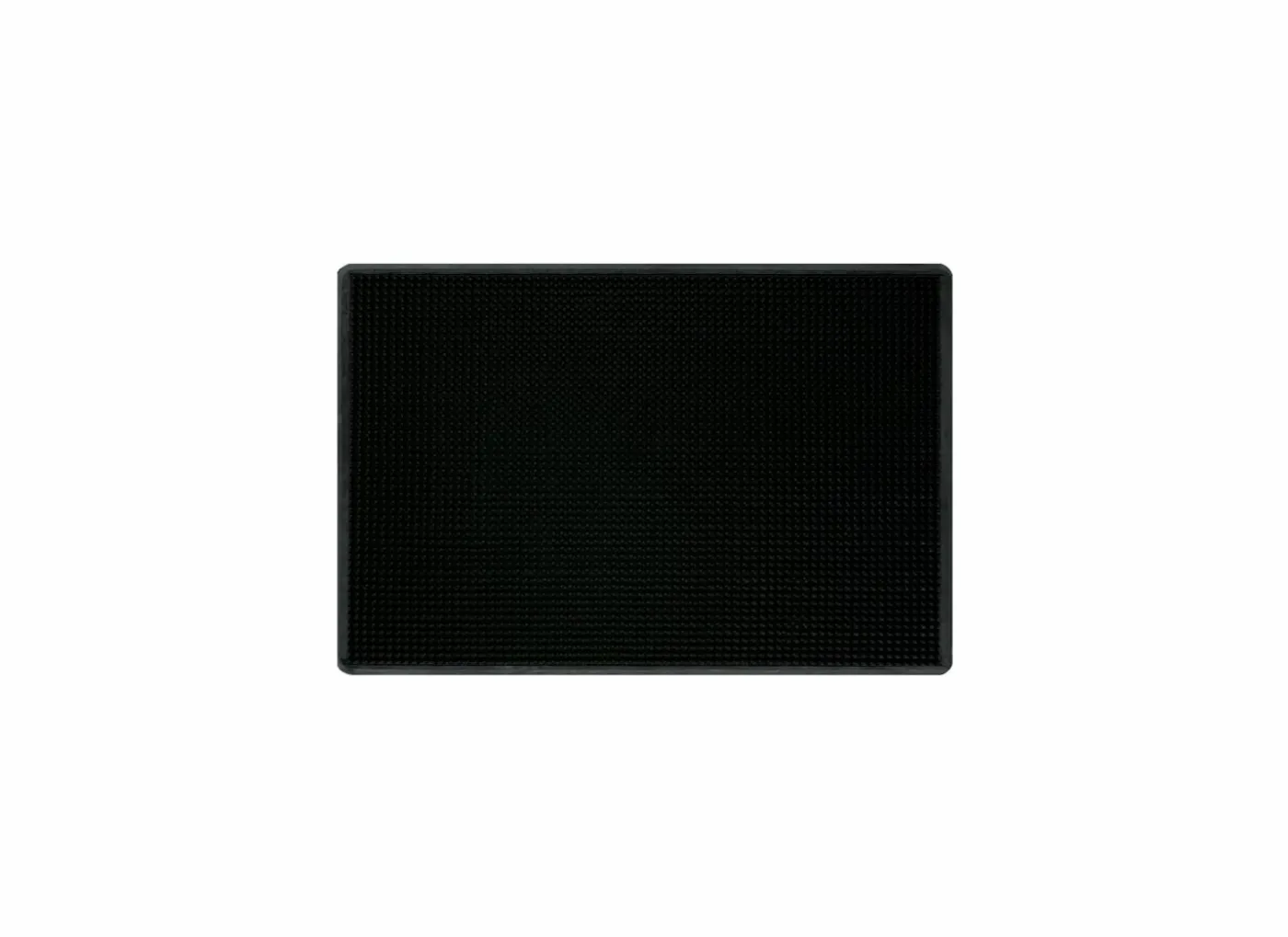 Deurmat rubber studmat 33x53cm - rubber - zwart