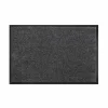 Deurmat Twister 60x80cm - polyamide - grijs