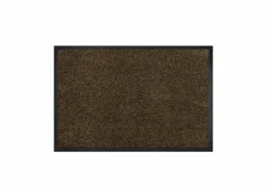 Deurmat Twister 60x120cm - polyamide - bruin