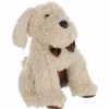 Deurstopper Hond 20x20x30cm - polyester - beige