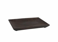 Dienblad Ebony 25,5x20cm - ebbenhout - pecan