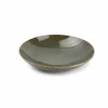 Diep bord Cirro  Ø21cm - porselein - groen