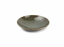 Diep bord Cirro Ø21cm - porselein - groen