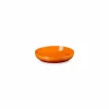 Diep bord Coupe Ø22cm - stoneware - oranjerood