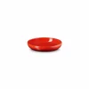 Diep bord Coupe Ø22cm - stoneware - kersenrood