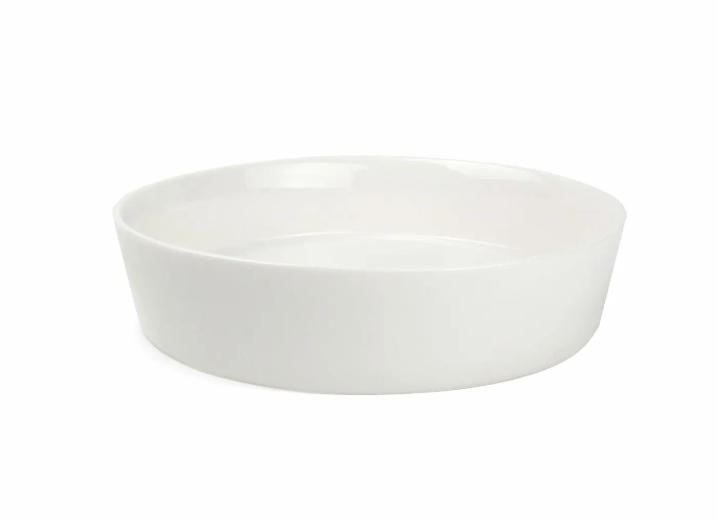 Diep bord Gusta Ø20x4,5cm - porselein - wit