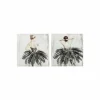 Doek met print Danseres 48x48cm