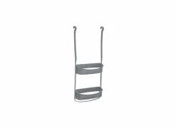 Doucherek Caddy Flex 31,5x10,1x70cm - polypropyleen - grijs