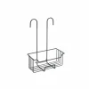 Doucherek Milo 25x36x14cm - metaal - zwart