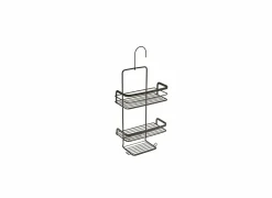 Doucherek Origin Lava Touch 23x12x38cm - metaal - zwart