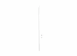 Douchestang 70/115cm wit