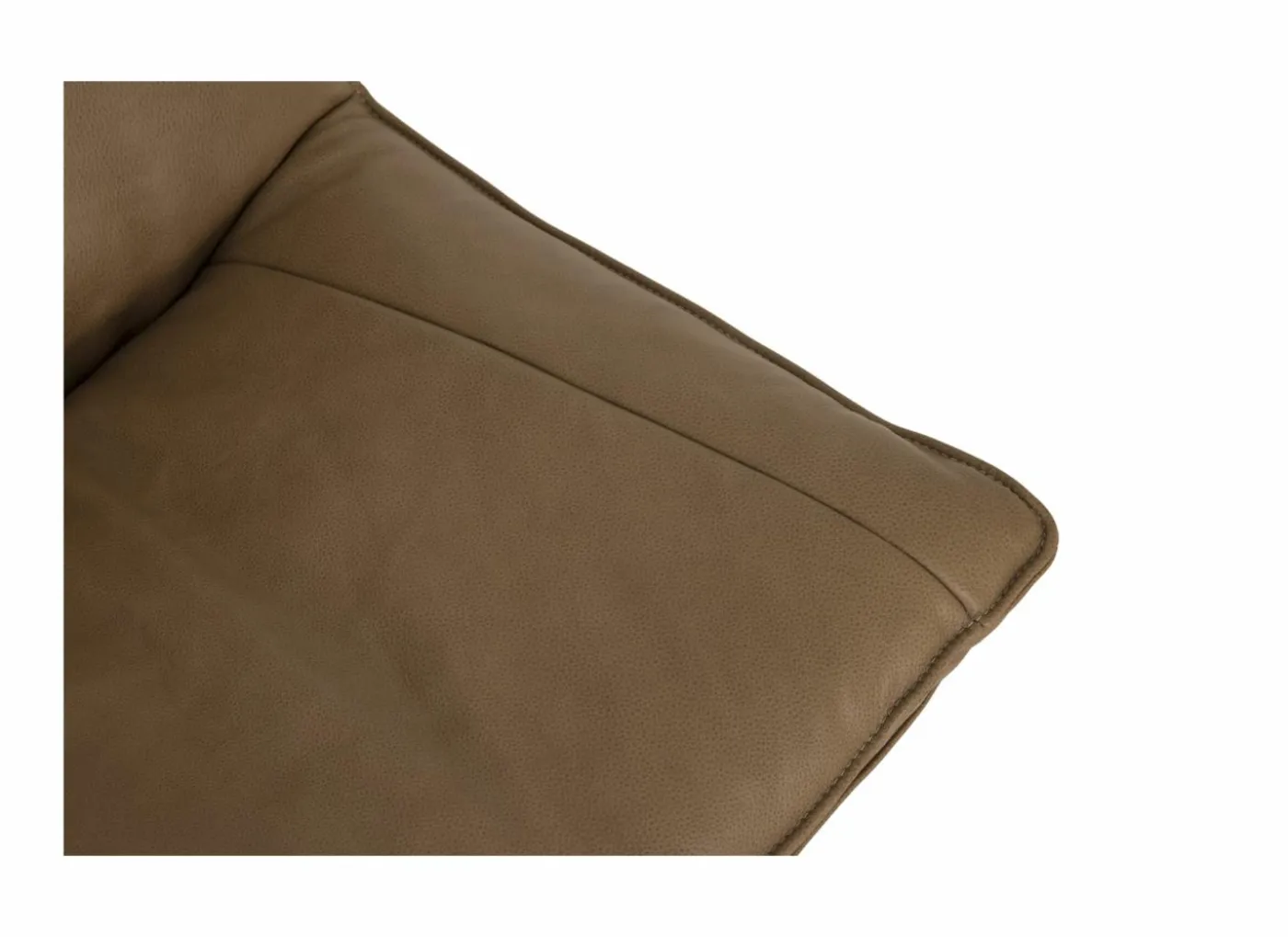 Draaifauteuil A8036 75x90x87cm - leder - cognac