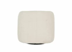 Draaifauteuil Alken 87x87x77cm - bouclé - beige