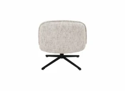 Draaifauteuil Area polyestervezel - beige - 76x70x80cm