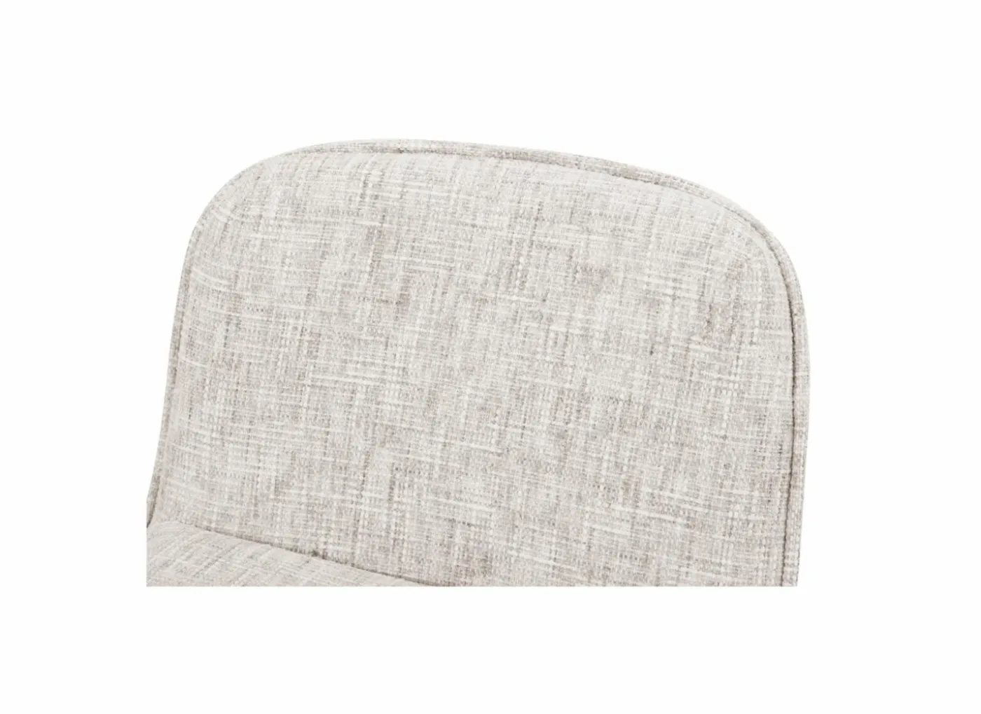 Draaifauteuil Area polyestervezel - beige - 76x70x80cm