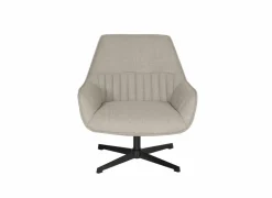 Draaifauteuil Tauris 78x90x82cm - stof - beige