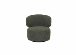 Draaifauteuil 80x81x70cm - katoen - chacha groen