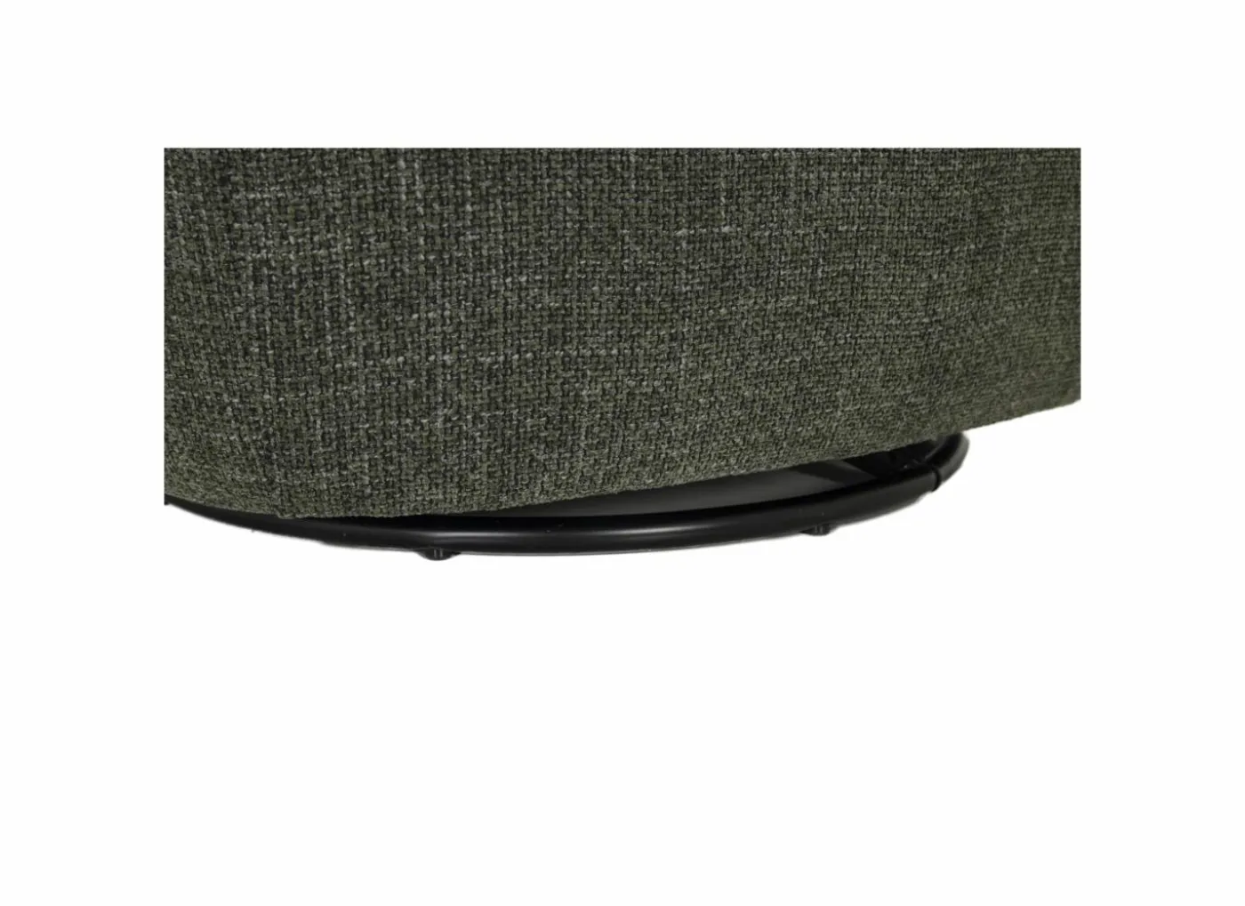 Draaifauteuil 80x81x70cm - katoen - chacha groen
