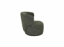 Draaifauteuil 80x81x70cm - katoen - chacha groen