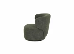 Draaifauteuil 80x81x70cm - katoen - chacha groen