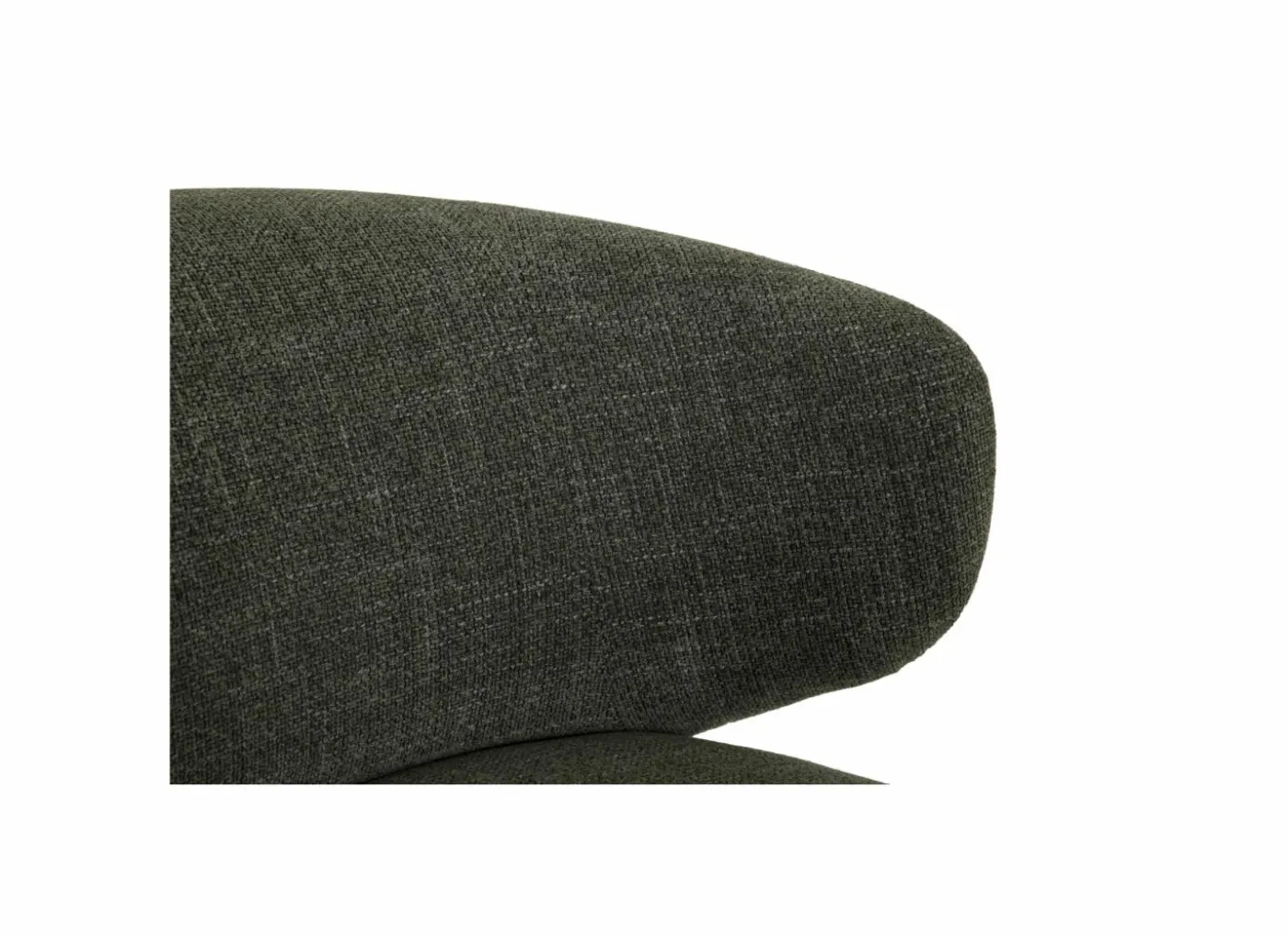 Draaifauteuil 80x81x70cm - katoen - chacha groen