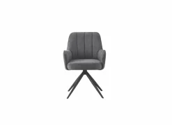 Draaistoel Bonzo 59x58x88cm - stof - antraciet