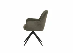 Draaistoel Bonzo 59x58x88cm - stof - groen