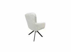 Draaistoel Kingsley 60x65x92,5cm - polyestervezel - beige