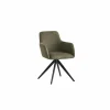 Draaistoel Sirius 57x60x83cm - stof - groen