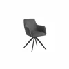 Draaistoel Sirius 57x60x83cm - stof - antraciet