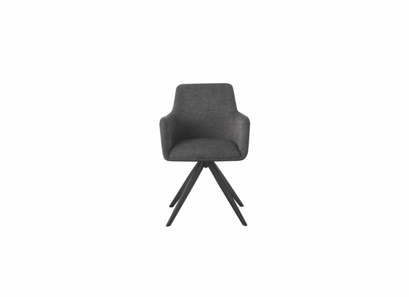 Draaistoel Sirius 57x60x83cm - stof - antraciet
