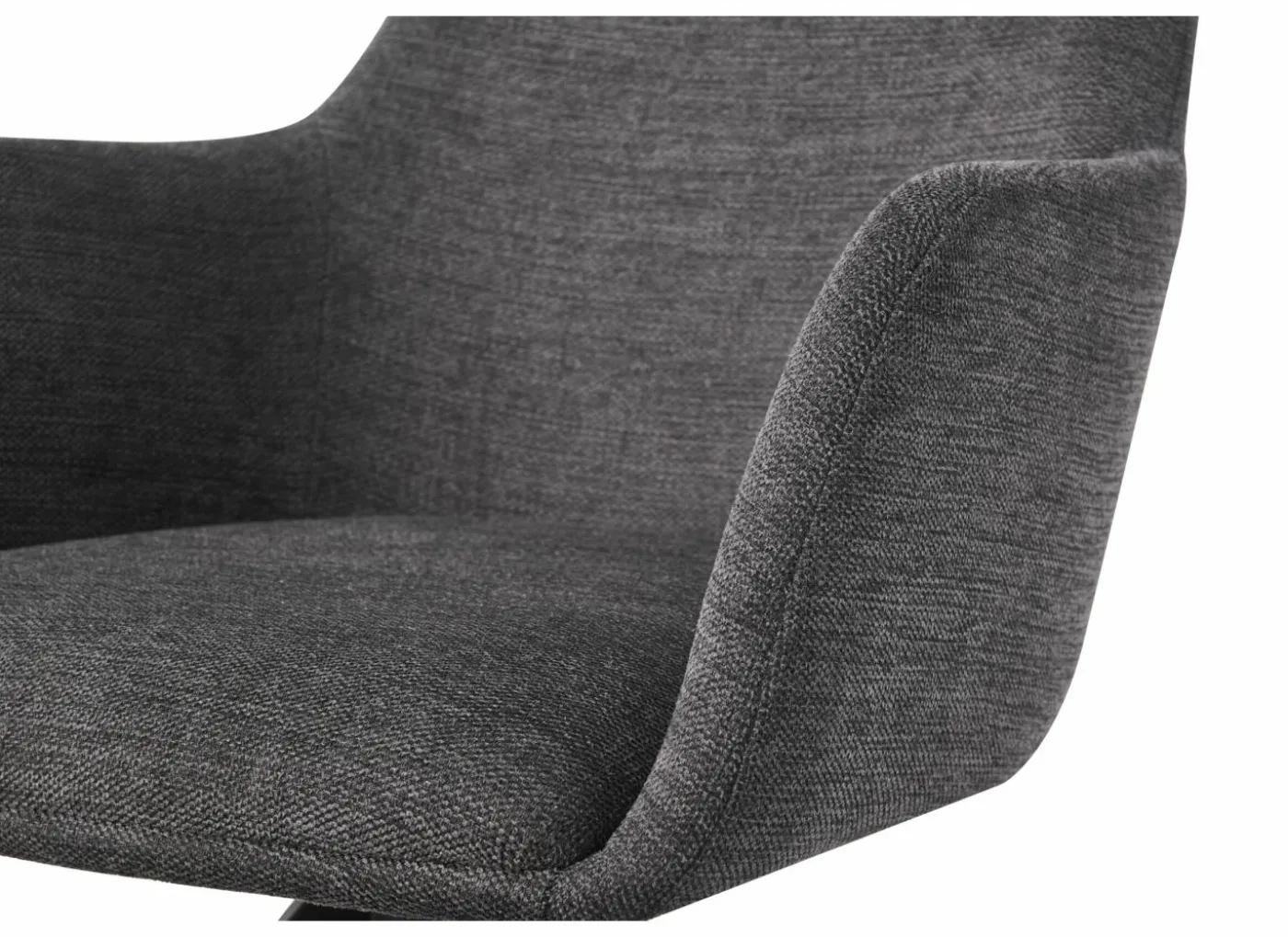 Draaistoel Sirius 57x60x83cm - stof - antraciet