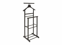 Dressboy 47x35,5x103cm - hout/metaal - zwart