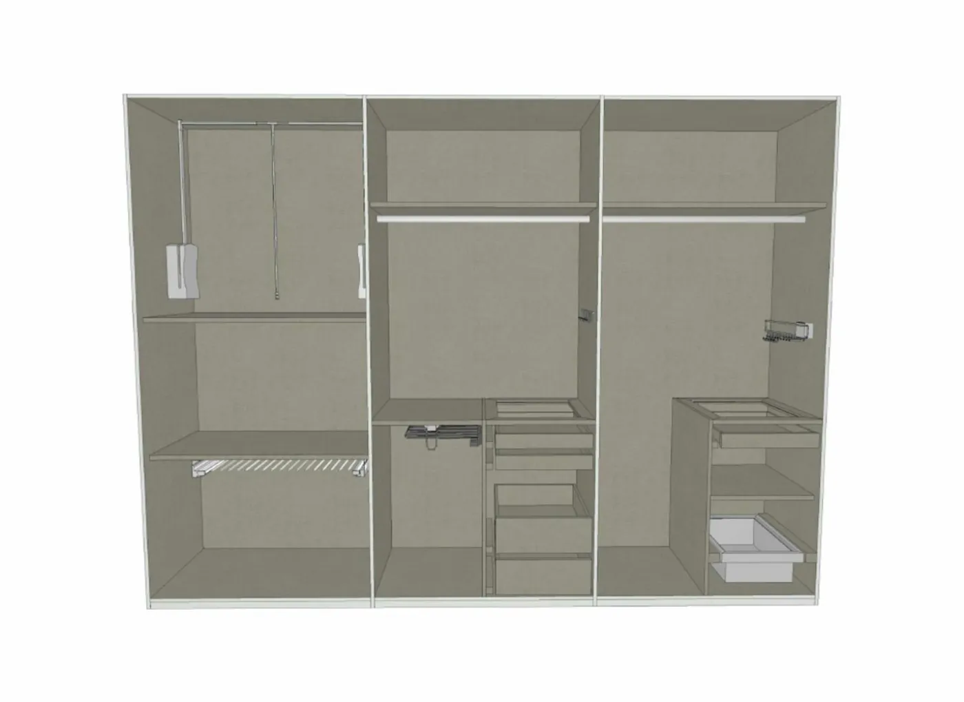 Dressing Select 301cm