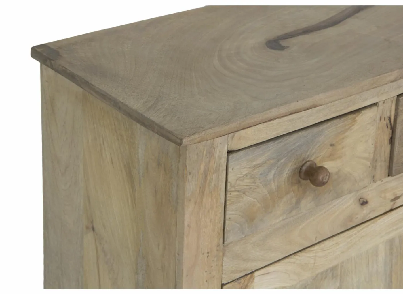 Dressoir Capriccio 237cm - mango massief - naturel