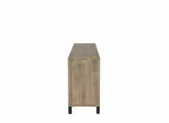 Dressoir 238cm - decor - old teak & matt black