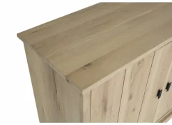 Dressoir Grimaldi 240cm - eik massief & decor - naturel