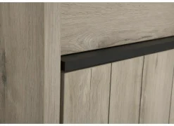 Dressoir Lucca 224cm - decor - millenium eik & lichtgrijs