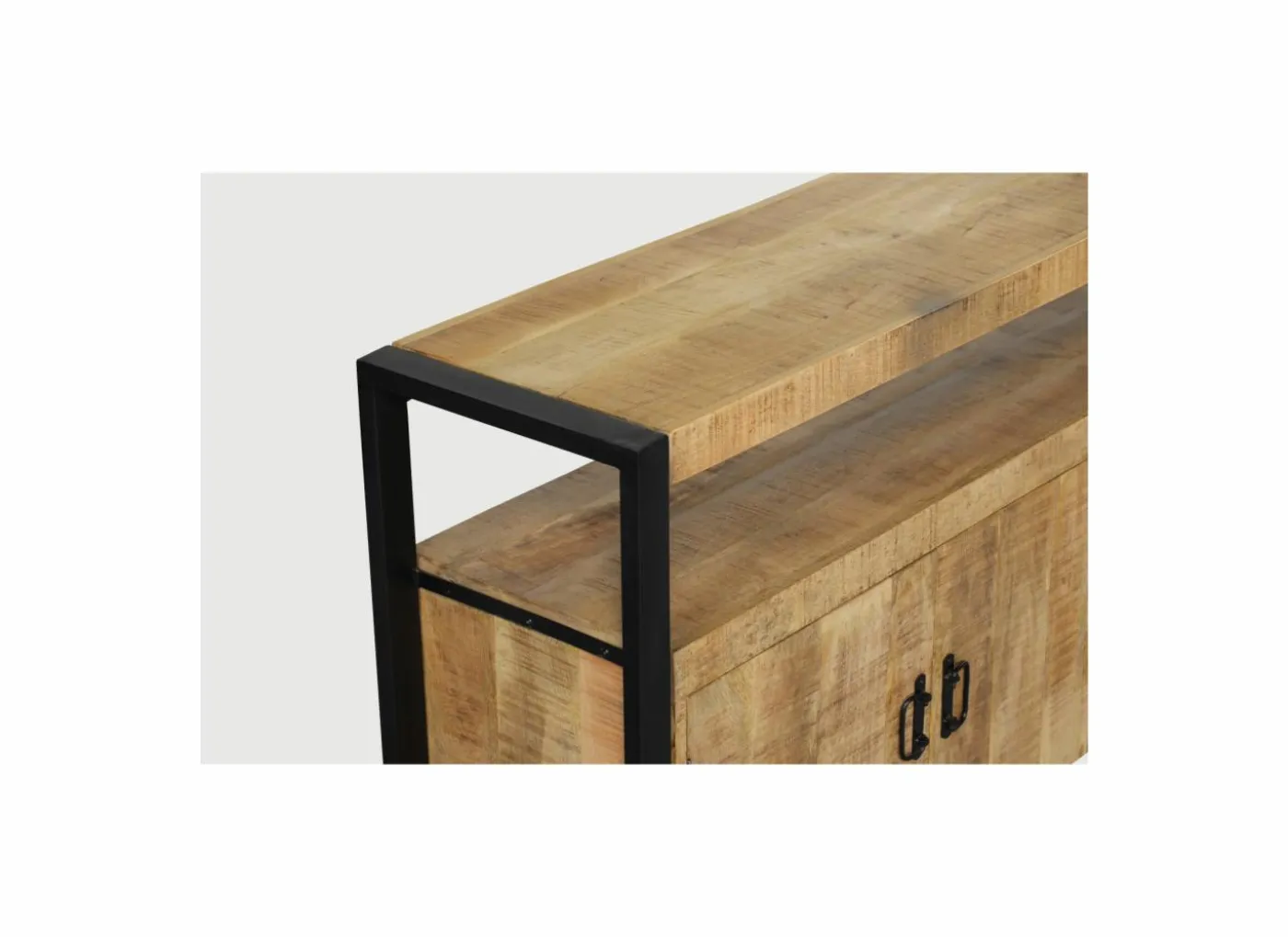 Dressoir Sanguine 200cm - mango massief - natuur