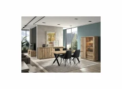 Dressoir Stefan 232cm - decor - canyon oak