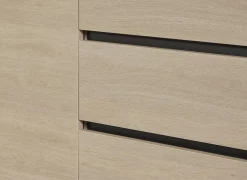 Dressoir Tyler 243cm - melamine - urban oak